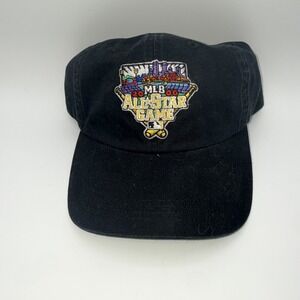 Pittsburgh Pirates Hat Cap Strap Back Black MLB Baseball All Star Game 2K5 Mens